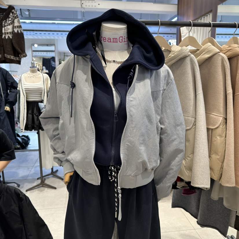 DREAM GIRIS東大門㊣實拍女士新品休閑職業真品衛衣雙排扣DREAM GIRIS/HOT PLACE_ISSUE衛衣