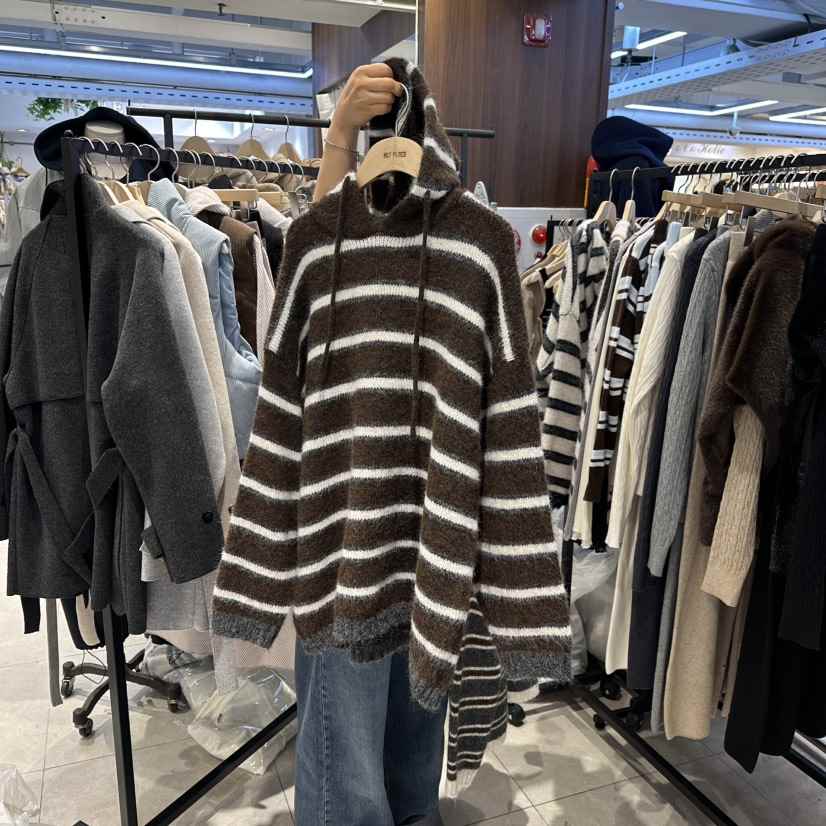 DREAM GIRIS韓國代購㊣女裝新品熱賣25秋冬真品休閑人氣毛衣DREAM GIRIS/HOT PLACE_ISSUE毛衣