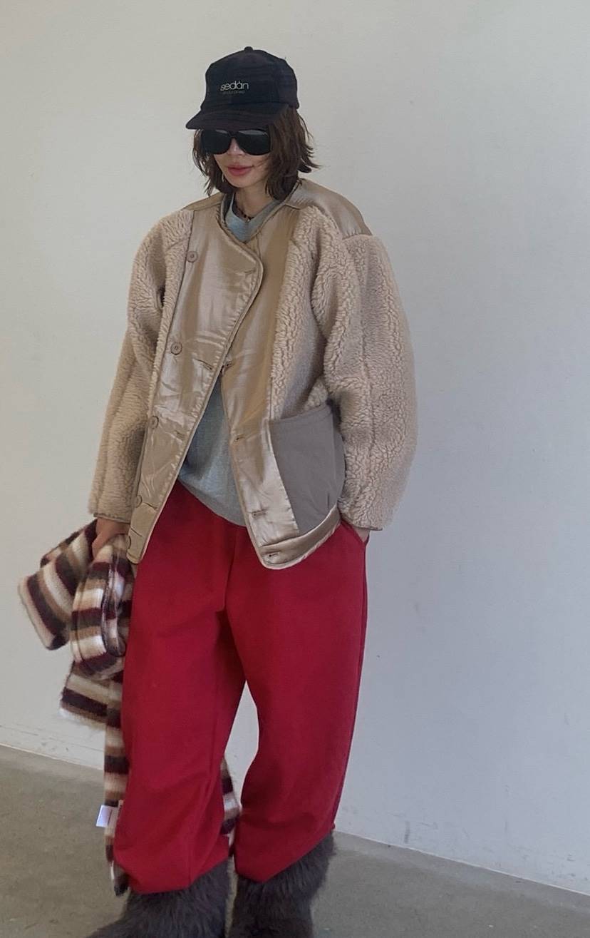 PARIS MATCH韓國代購㊣女裝新款時尚推薦職業夾克圓領緞面PARIS MATCH夾克