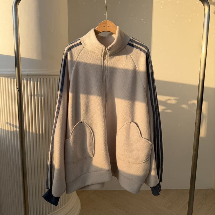 PALETTE-Q東大門㊣實拍女裝新品時尚人氣職業25秋冬夾克拉鏈PALETTE-Q夾克