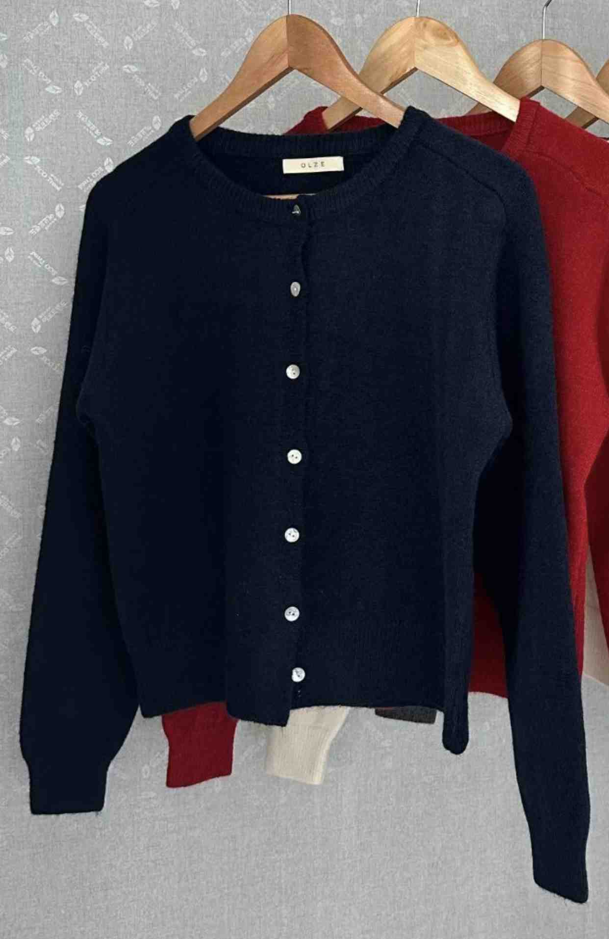 OLZE-올제-T韓國直郵㊣女士新款熱賣真品時尚休閑25秋冬針織衫OLZE-올제-T針織衫