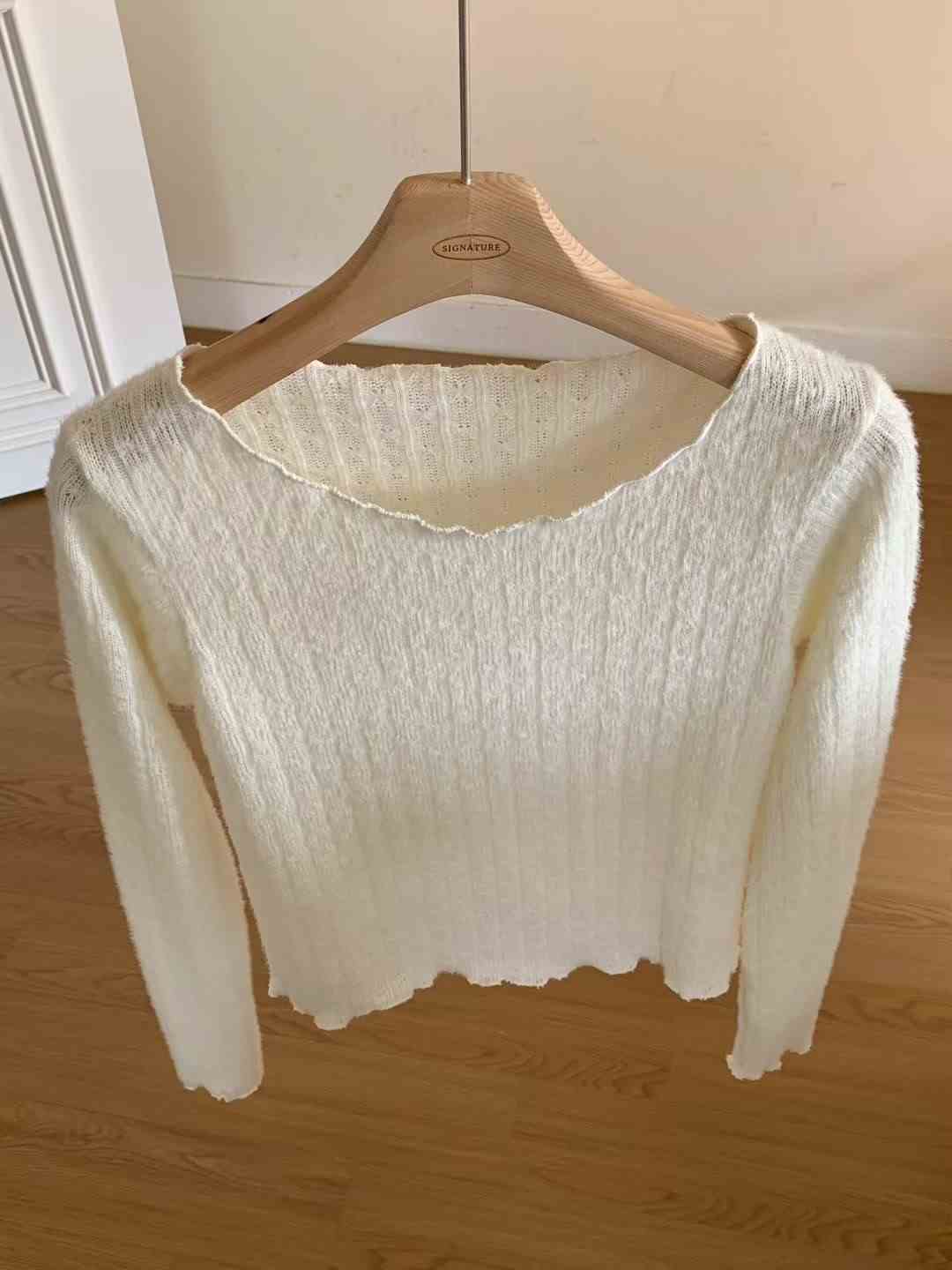 SIGNATURE韓國代購㊣女士新品25秋冬人氣時尚休閑推薦長袖T恤SIGNATURE長袖T恤