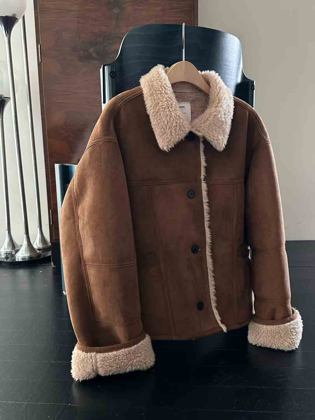 EVERY MOMENT東大門㊣直郵女裝新款休閑25秋冬推薦真品夾克EVERY MOMENT夾克