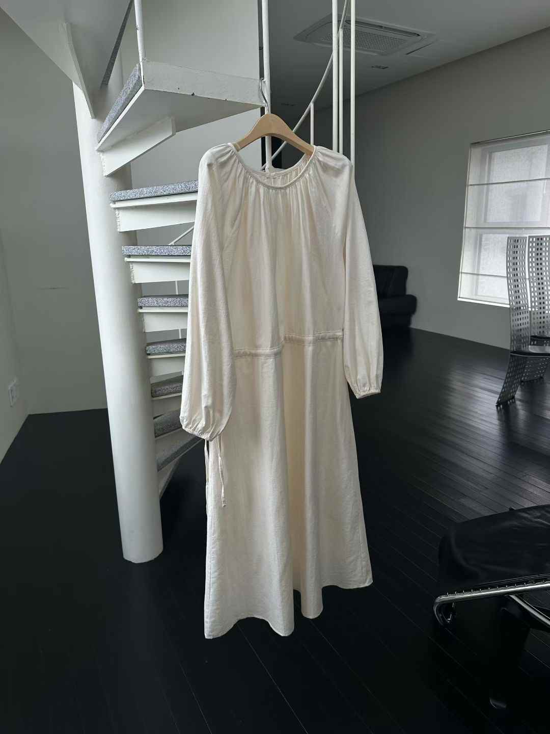 EVERY MOMENT韓國代購㊣女士新品休閑時尚真品職業連衣裙抓絨EVERY MOMENT連衣裙