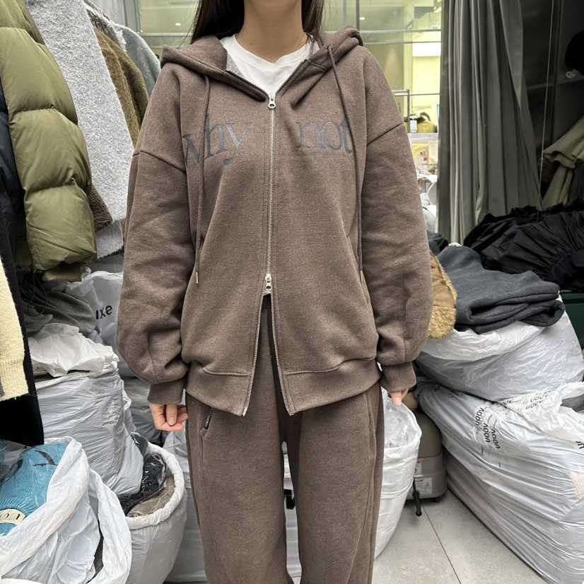 UOOV東大門㊣實拍女裝新品時尚真品推薦25秋冬職業衛衣加絨UOOV衛衣