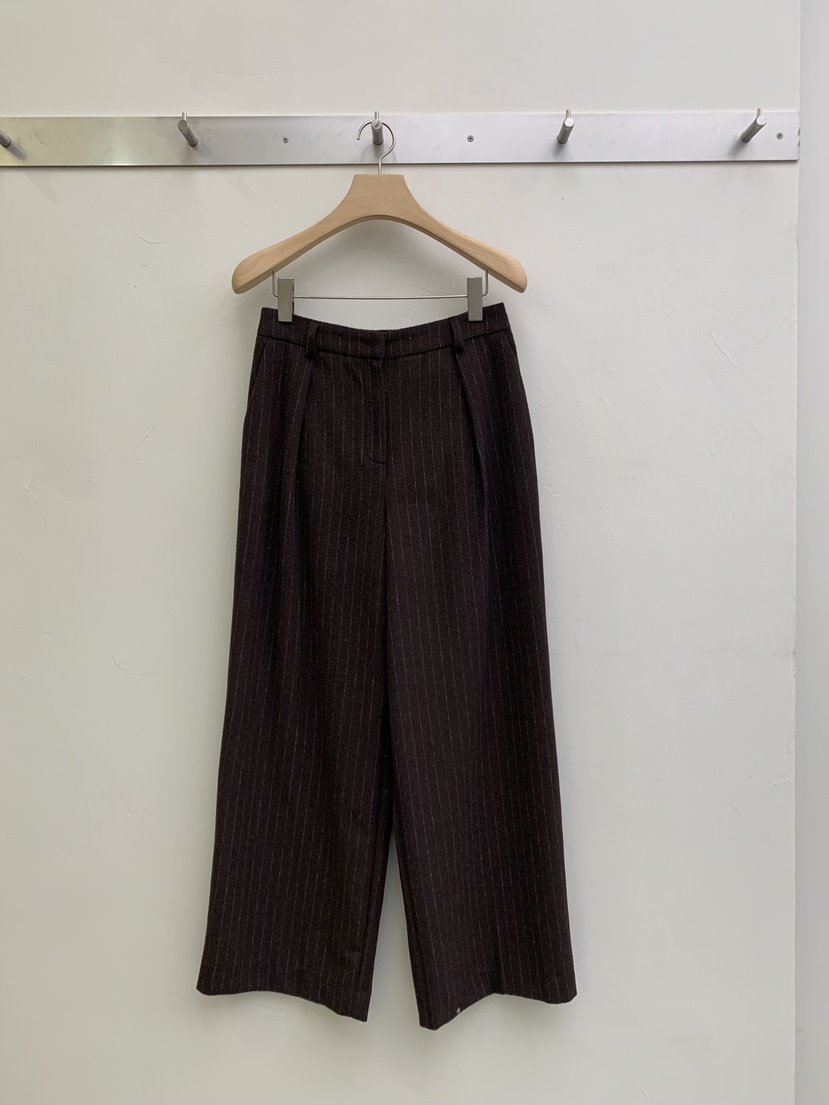 LEGACY BONE東大門㊣代購女裝新款熱賣人氣真品休閑褲條紋LEGACY BONE休閑褲