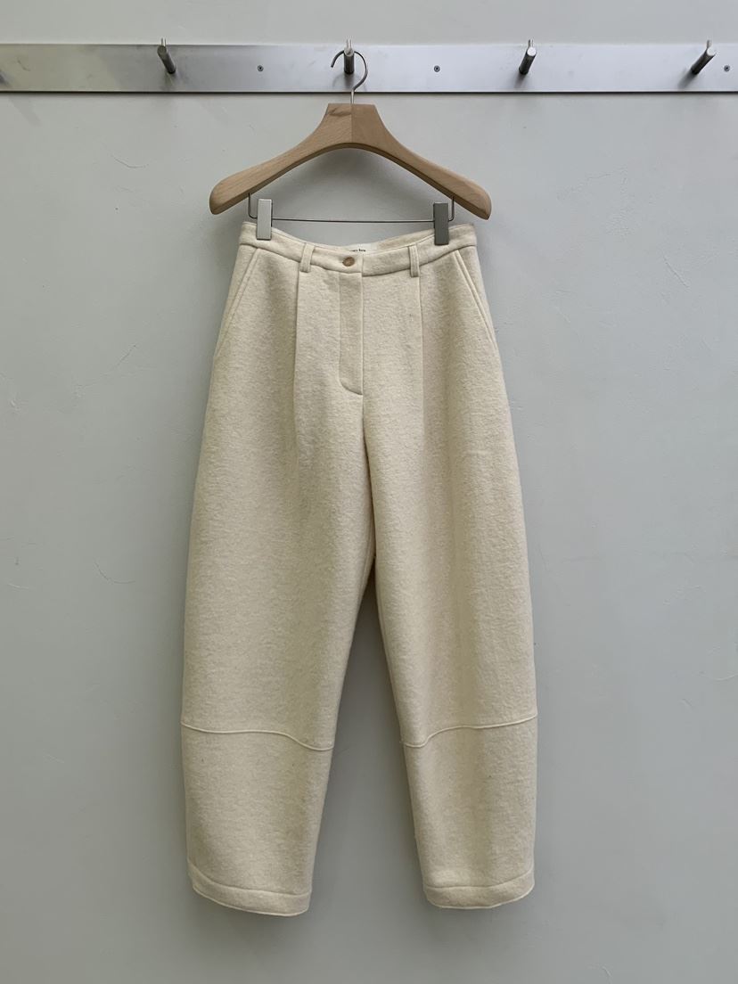 LEGACY BONE東大門㊣實拍女士新品25秋冬休閑休閑褲羊毛皮LEGACY BONE休閑褲