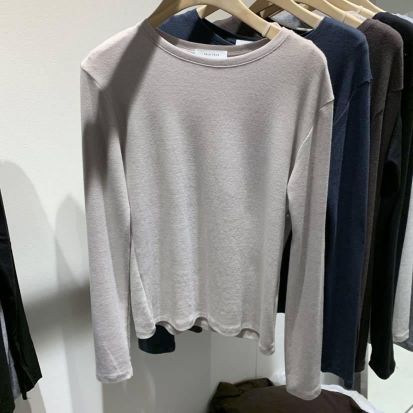 TALK TALK東大門㊣直郵女裝新款真品休閑推薦熱賣人氣長袖T恤TALK TALK長袖T恤