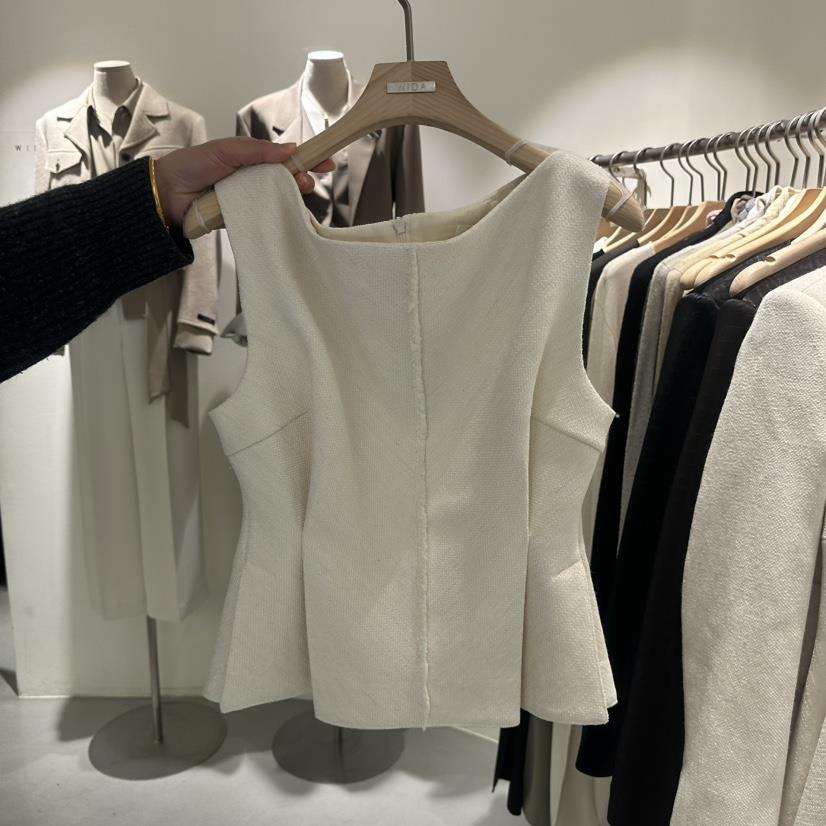 WIDA-P韓國代購㊣女裝新品熱賣休閑真品職業推薦25秋冬吊帶背心WIDA/RENEJ吊帶/背心