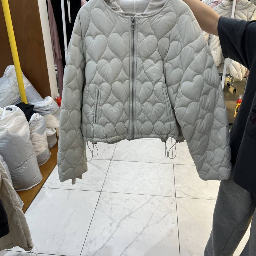 SIMPLE PARK/WMSTORY東大門㊣實拍女士新款25秋冬短款羽絨服SIMPLE PARK/WMSTORY短款羽絨服