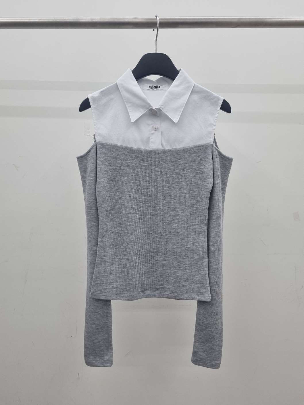 VERANDA韓國代購㊣女裝新品人氣25秋冬熱賣休閑推薦長袖T恤VERANDA長袖T恤