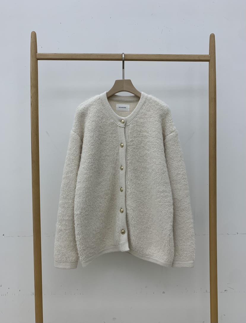B_GARDER韓國直郵㊣女士新款熱賣25秋冬時尚休閑針織衫開衫B.GARDER針織衫