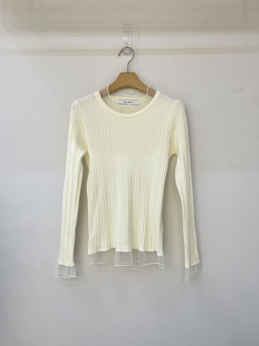 MILLIMETER東大門㊣直郵女士新款熱賣25秋冬人氣時尚針織衫MILLIMETER/MGML針織衫