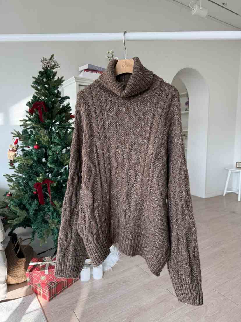 SOLAR韓國代購㊣女士新品職業時尚熱賣25秋冬人氣推薦針織衫SOLAR針織衫