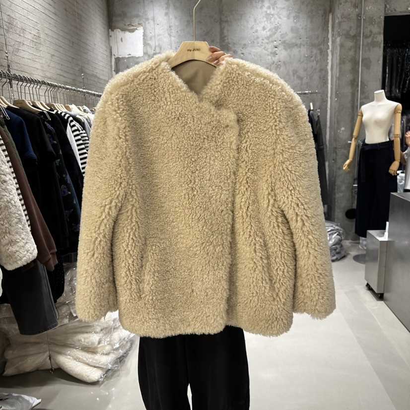 JUNI東大門㊣代購女裝新品熱賣人氣推薦休閑時尚職業短款大衣my juni短款大衣