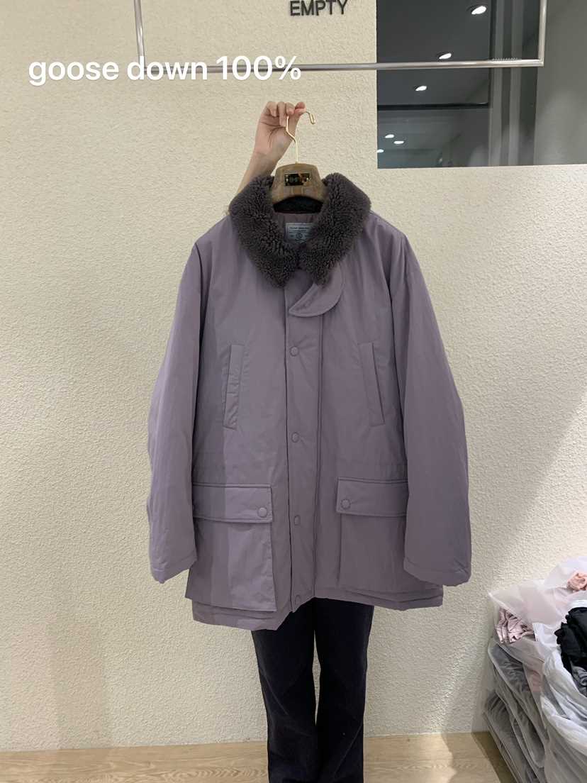 EMPTY東大門㊣直郵女士新款25秋冬休閑熱賣時尚推薦短款棉服EMPTY短款棉服