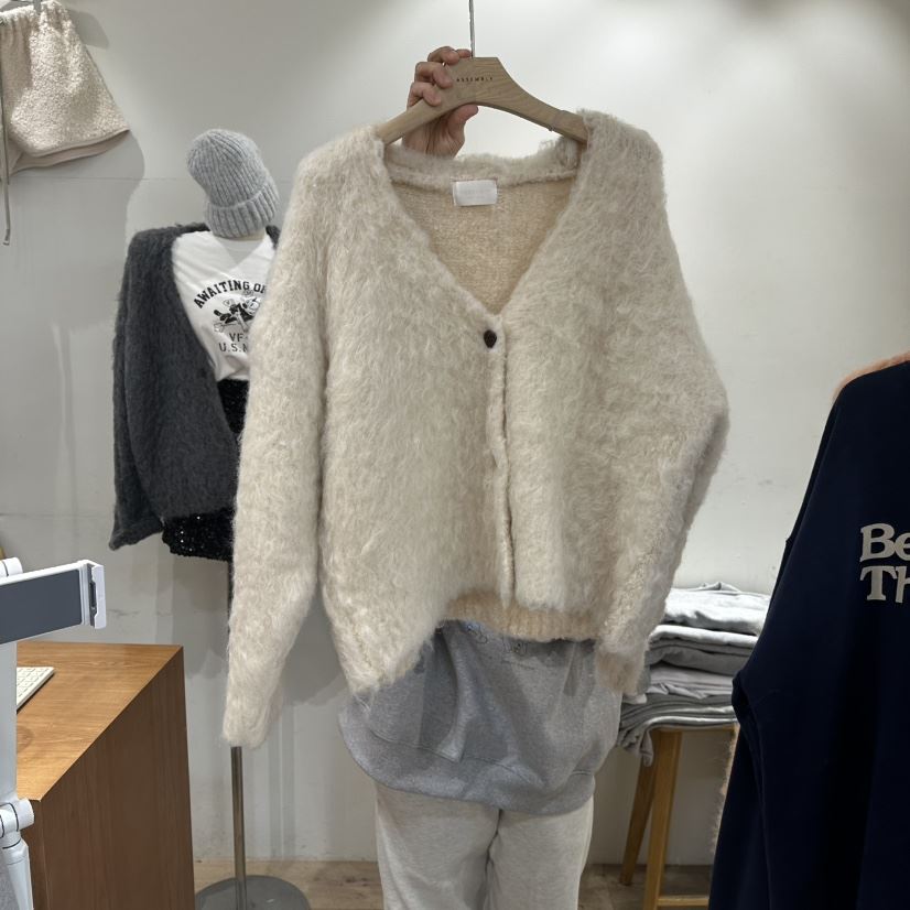 ASSEMBLY東大門㊣直郵女裝新款推薦人氣時尚熱賣毛衣毛皮開衫ASSEMBLY毛衣