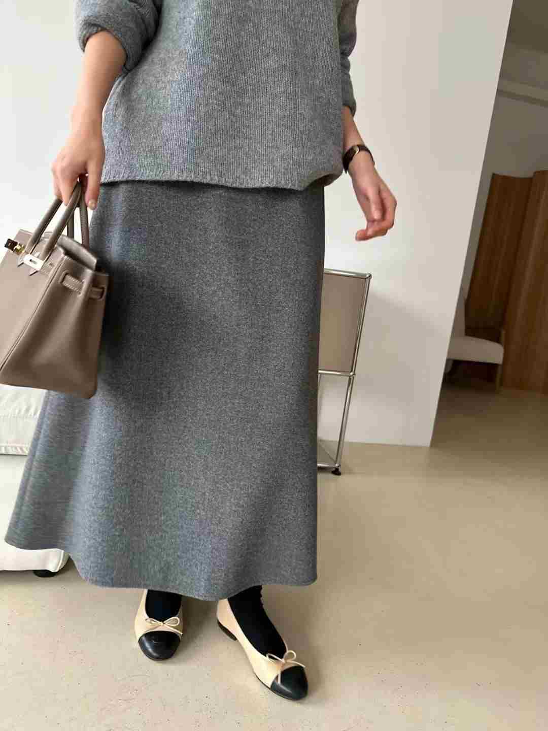 KIND-카인드-OT東大門㊣代購女裝新款休閑真品推薦25秋冬長裙KIND-ot長裙