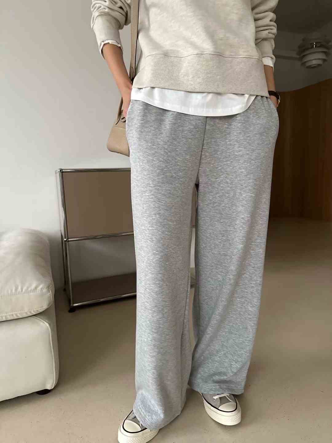 KIND-카인드-OT韓國代購㊣女士新款真品人氣休閑褲皮褲貂皮KIND-ot休閑褲