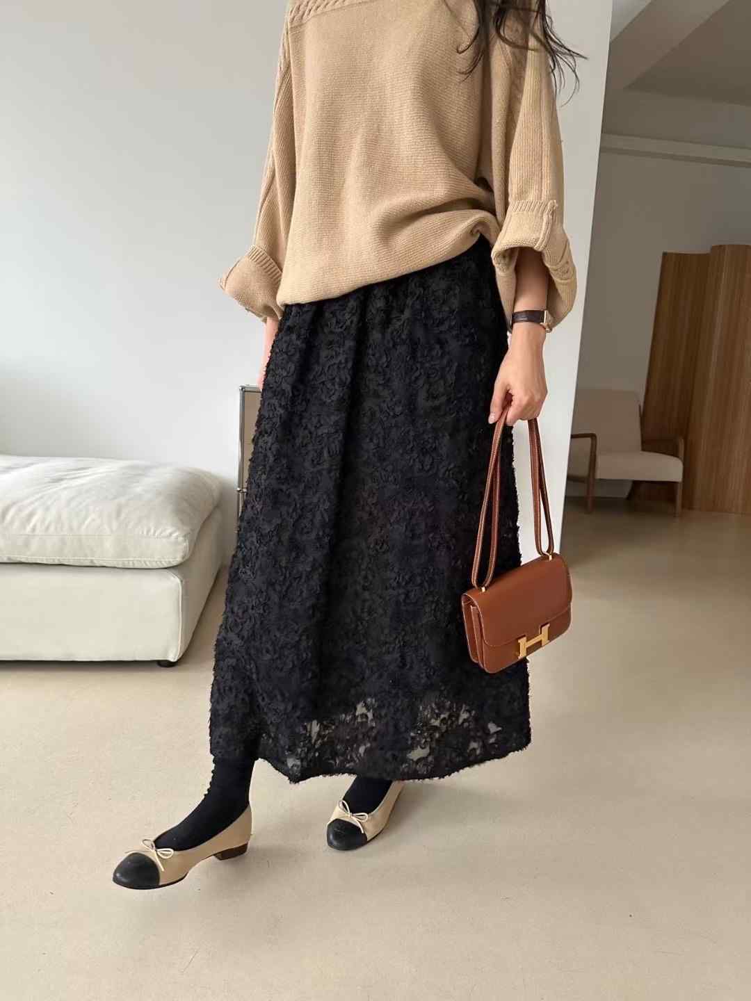 KIND-카인드-OT韓國直郵㊣女裝新品時尚休閑推薦25秋冬長裙KIND-ot長裙