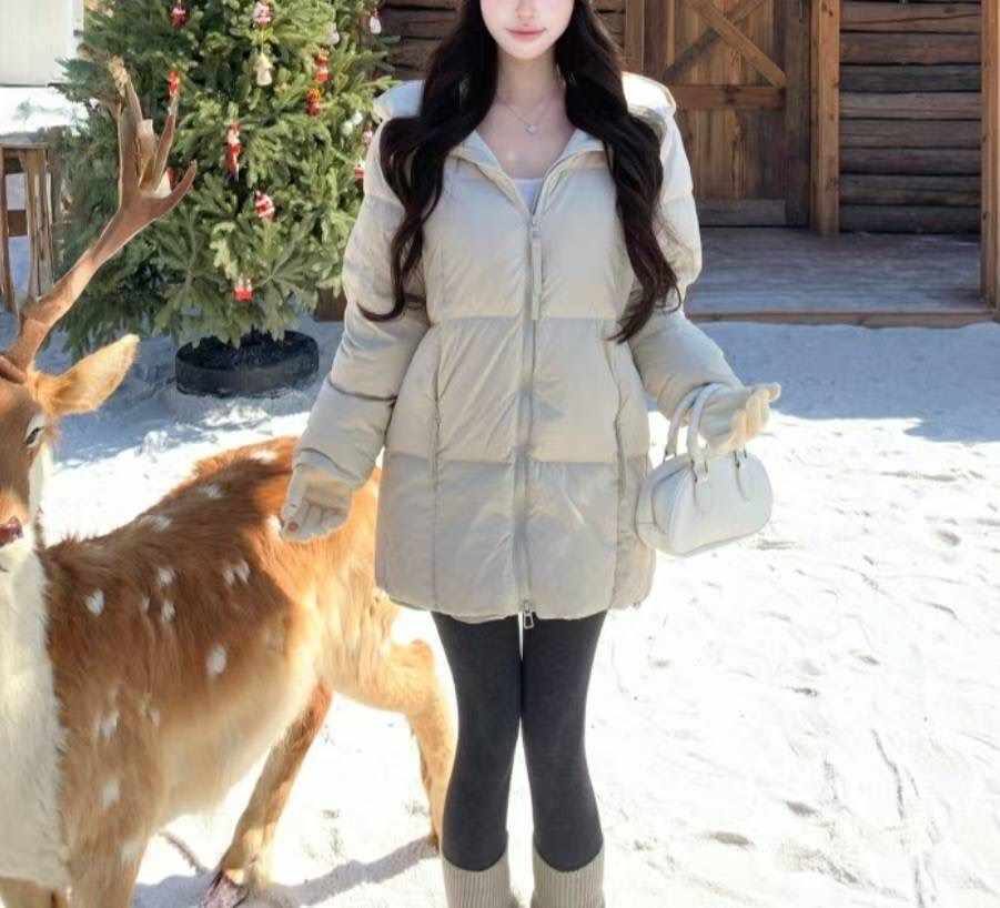 ETEMOY東大門㊣實拍女士新品休閑熱賣推薦真品職業長款棉服LEHEIM長款棉服