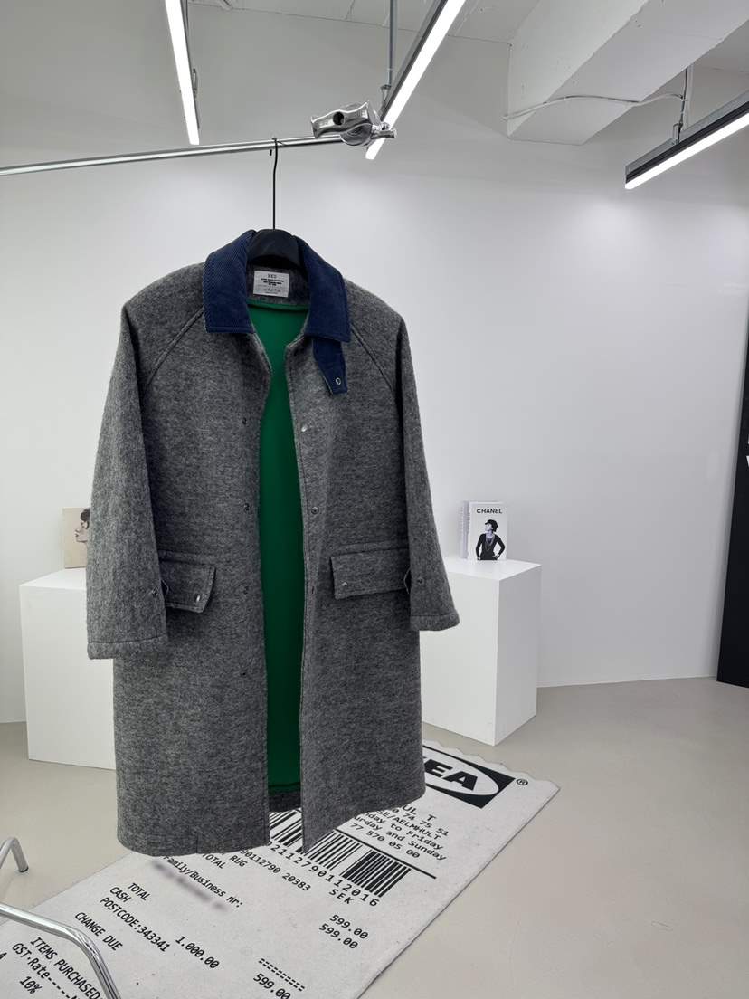 RED-A東大門㊣實拍女士新品推薦熱賣真品職業休閑中長款大衣RED-A中長款大衣