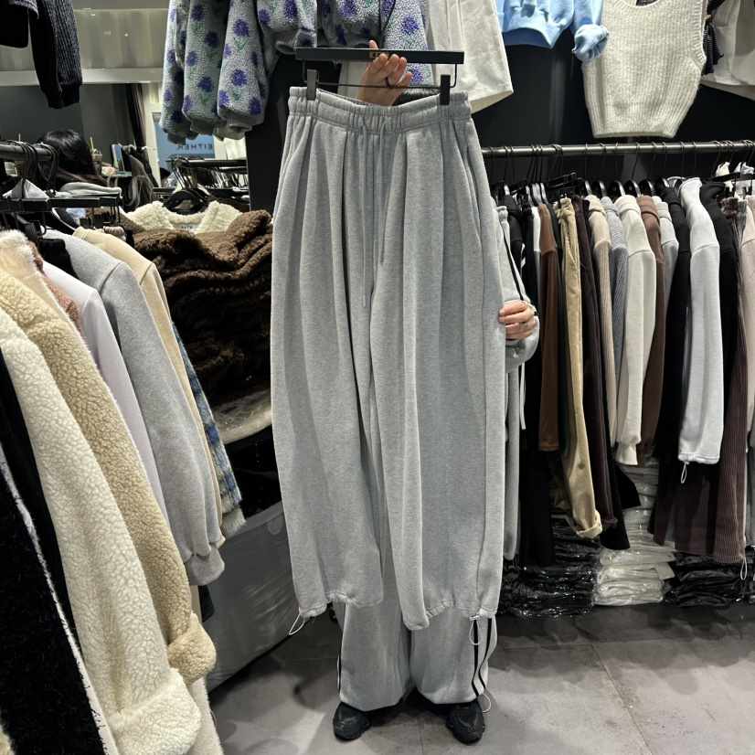 LONE STAR韓國代購㊣女裝新款真品熱賣人氣25秋冬休閑褲加絨LONE STAR休閑褲