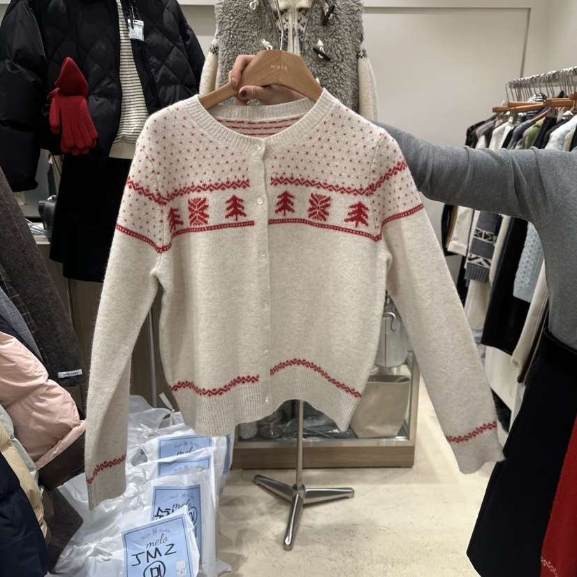 MELO東大門㊣代購女裝新款職業推薦人氣25秋冬針織衫羊毛衫MELO針織衫