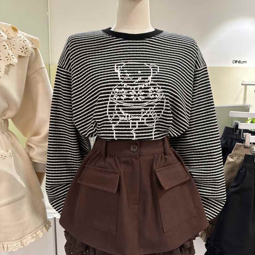 OREUM韓國代購㊣女裝新品時尚熱賣真品休閑職業人氣推薦衛衣OREUM衛衣