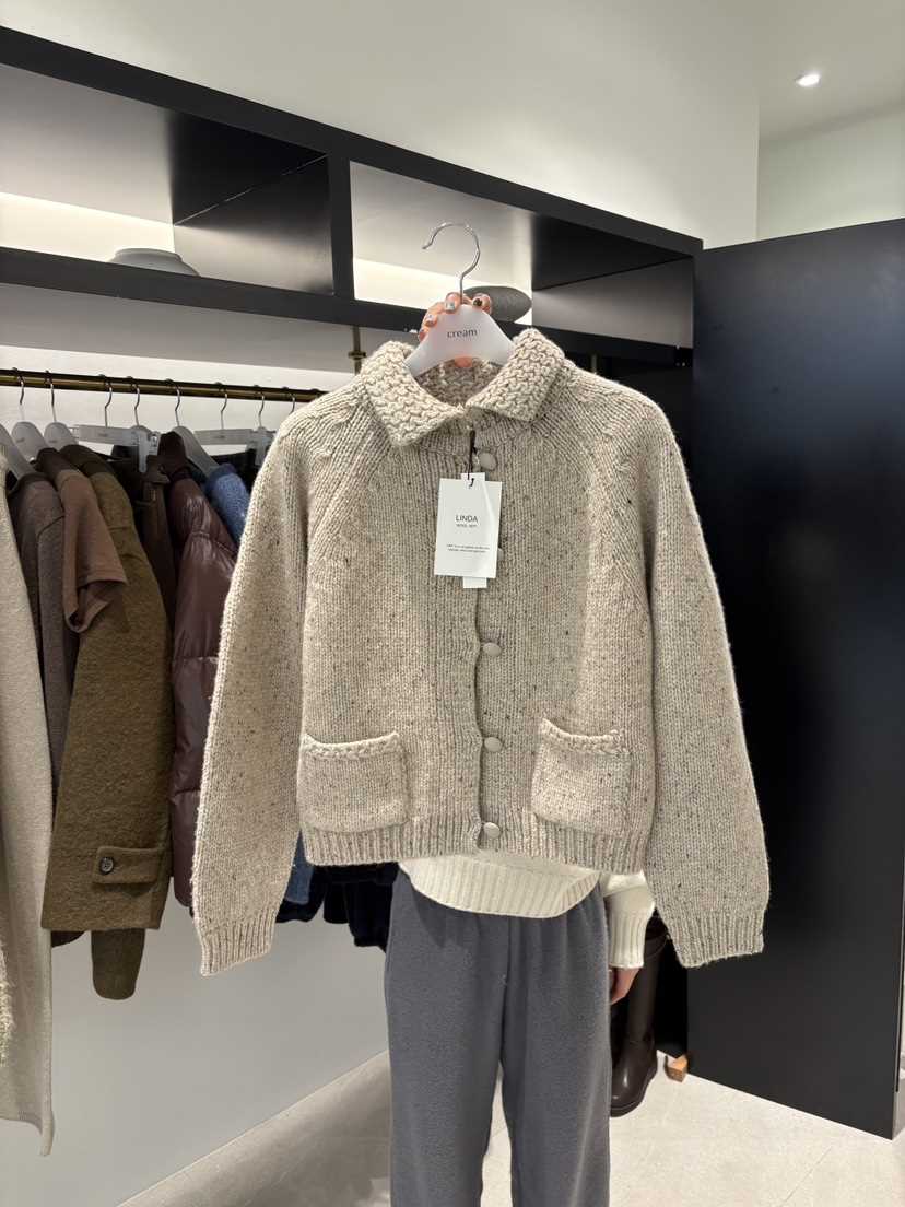 CREAM-P東大門㊣代購女裝新品時尚推薦真品休閑人氣25秋冬夾克CREAM-P夾克