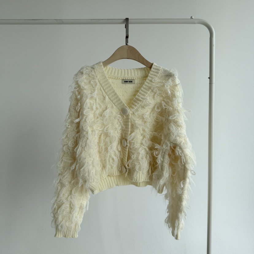 JENNY 1976韓國直郵㊣女士新款真品時尚25秋冬推薦針織衫開衫JENNY 1976針織衫