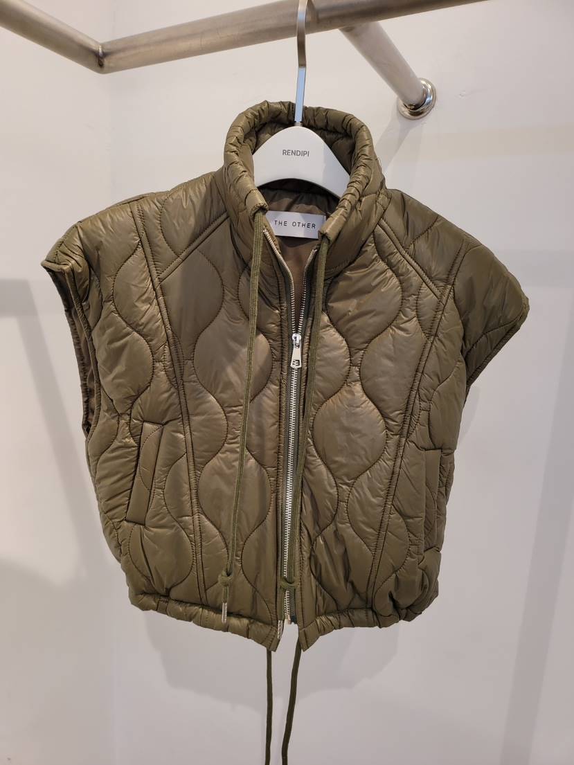 THE OTHER東大門㊣直郵女裝新品推薦熱賣人氣時尚馬甲絎縫THE OTHER馬甲