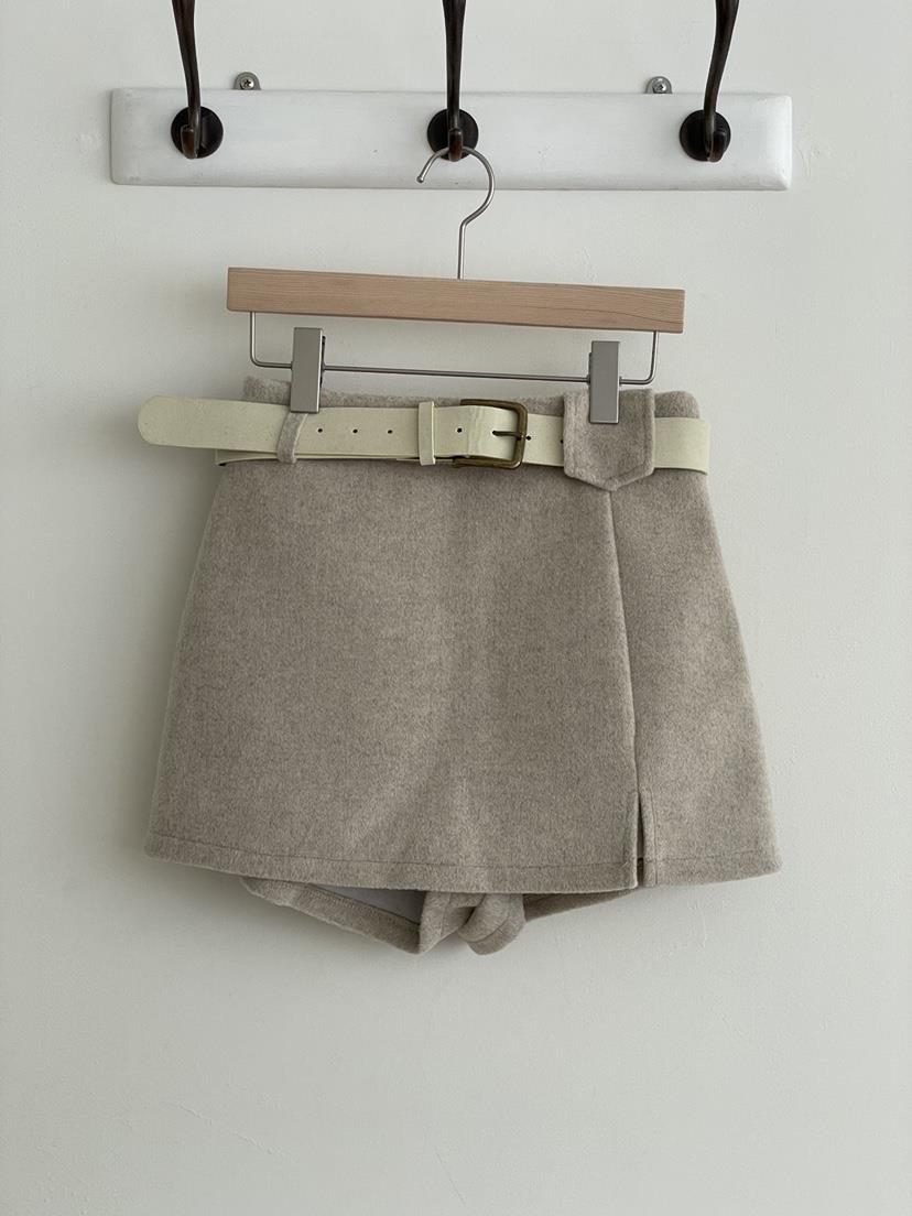 JOURNEY東大門㊣實拍女裝新品真品休閑25秋冬人氣裙褲含腰帶JOURNEY裙褲