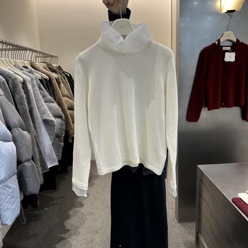 ALTER東大門㊣實拍女士新款時尚職業25秋冬休閑真品人氣針織衫Alter針織衫