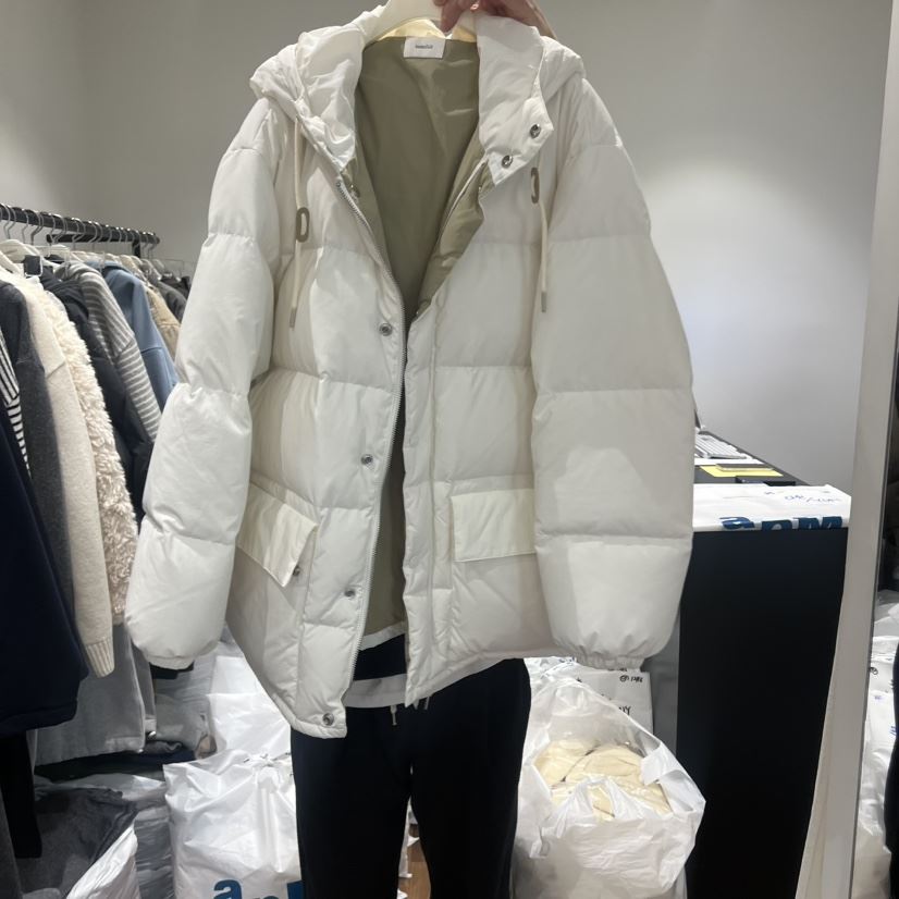 GABRIELLE東大門㊣實拍女裝新品人氣休閑熱賣職業短款羽絨服絨GABRIELLE短款羽絨服