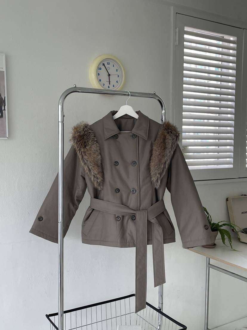 JOURNEY韓國直郵㊣女裝新款休閑人氣時尚真品推薦25秋冬夾克皮草JOURNEY夾克