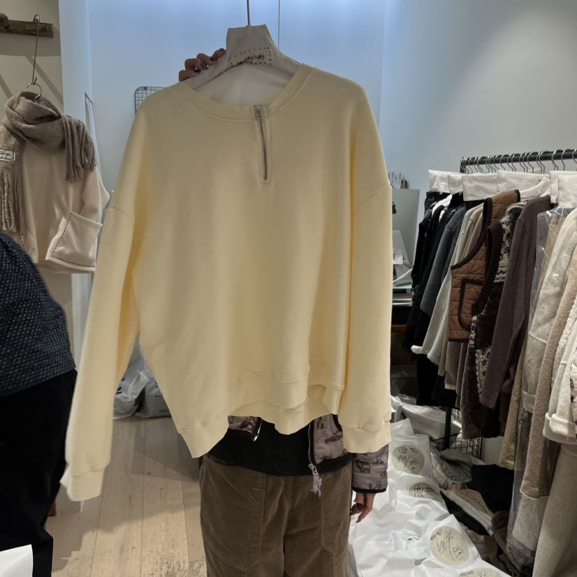 LE JARDINET東大門㊣直郵女士新品休閑熱賣推薦人氣衛衣拉鏈LE JARDINET衛衣