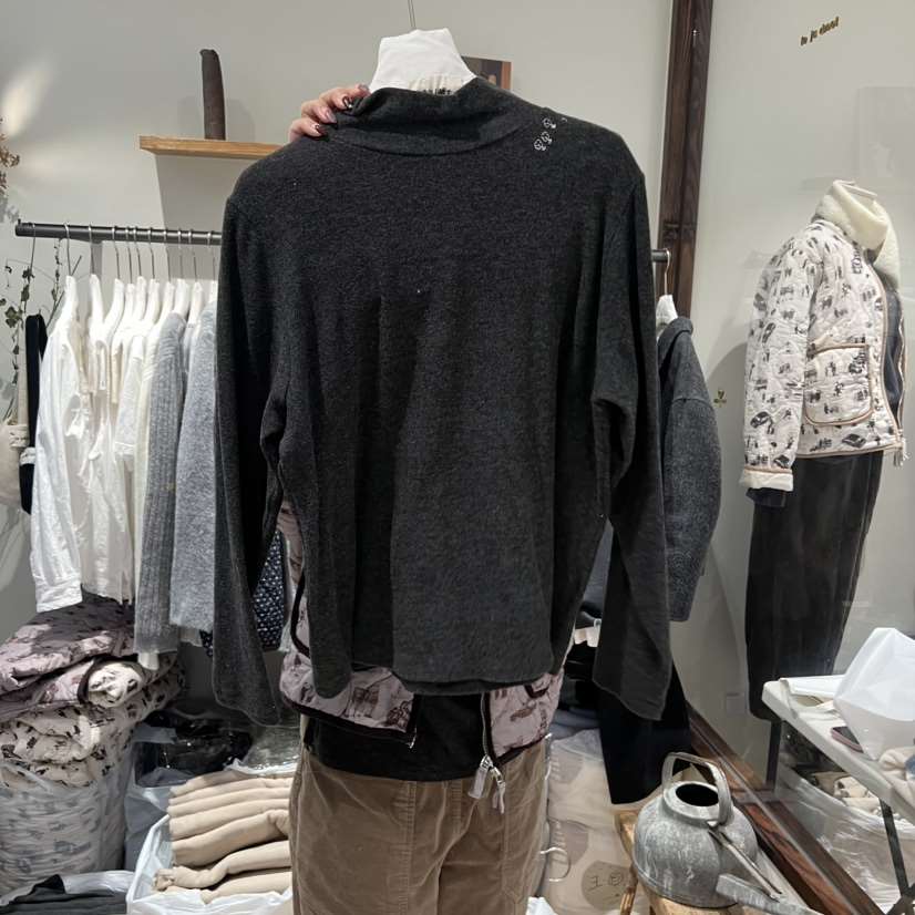 LE JARDINET韓國代購㊣女裝新款職業真品熱賣休閑長袖T恤繡花LE JARDINET長袖T恤