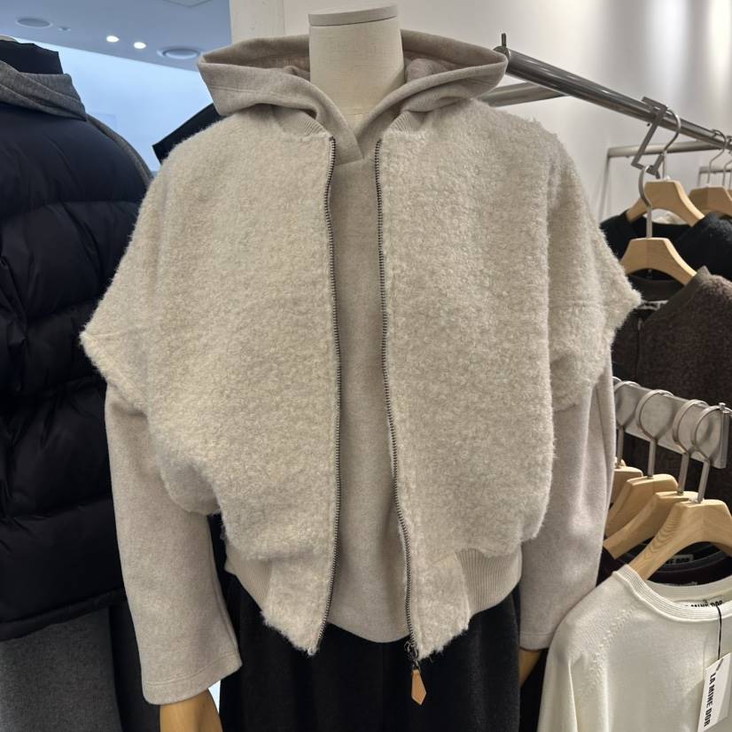 LAMINEDOR韓國直郵㊣女裝新品人氣熱賣時尚25秋冬推薦馬甲羅紋LA MINE DOR馬甲