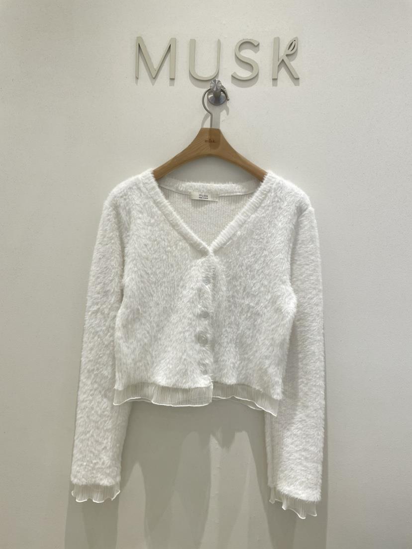 MUSK東大門㊣實拍女裝新款休閑推薦人氣襯衫蕾絲衫網眼開衫MUSK襯衫/蕾絲衫