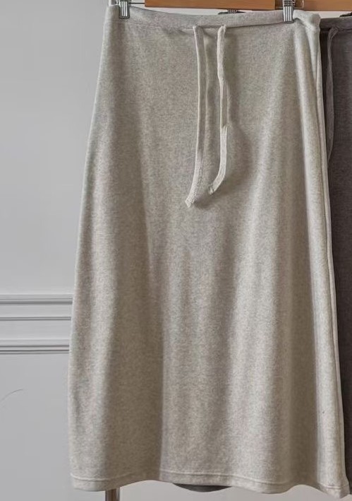 SUMMER MOON韓國直郵㊣女士新款熱賣25秋冬時尚人氣長裙絲絨SUMMER MOON長裙