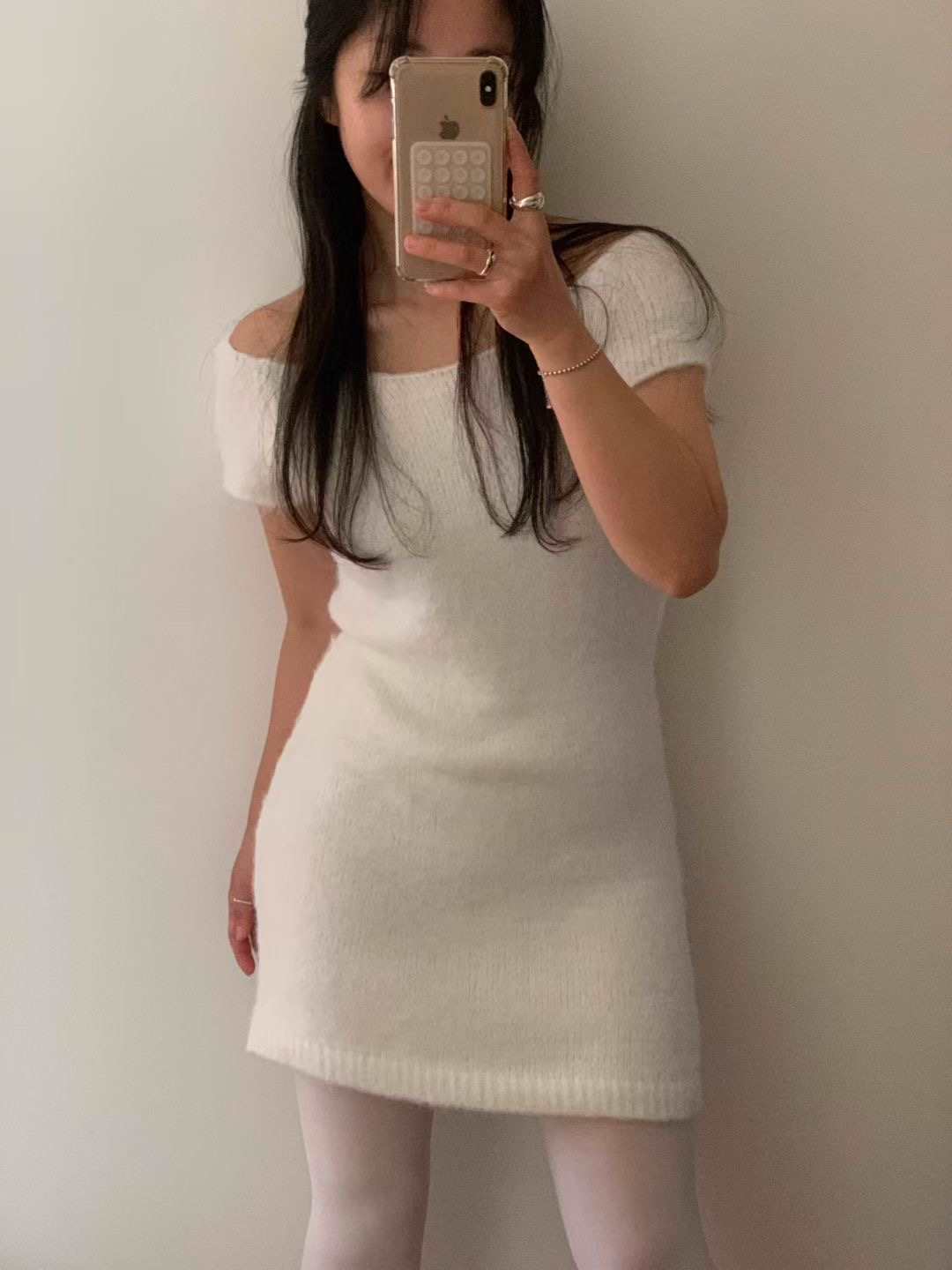 SUMMER MOON東大門㊣代購女士新品時尚推薦25秋冬連衣裙露肩SUMMER MOON連衣裙