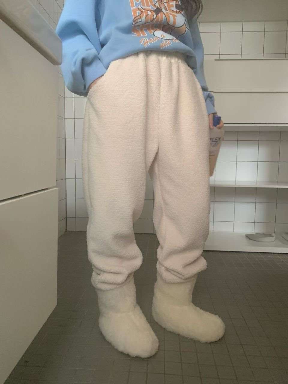 RAMIJ-라미제이-T韓國代購㊣女士新品熱賣25秋冬休閑休閑褲RAMIJ-라미제이-T休閑褲