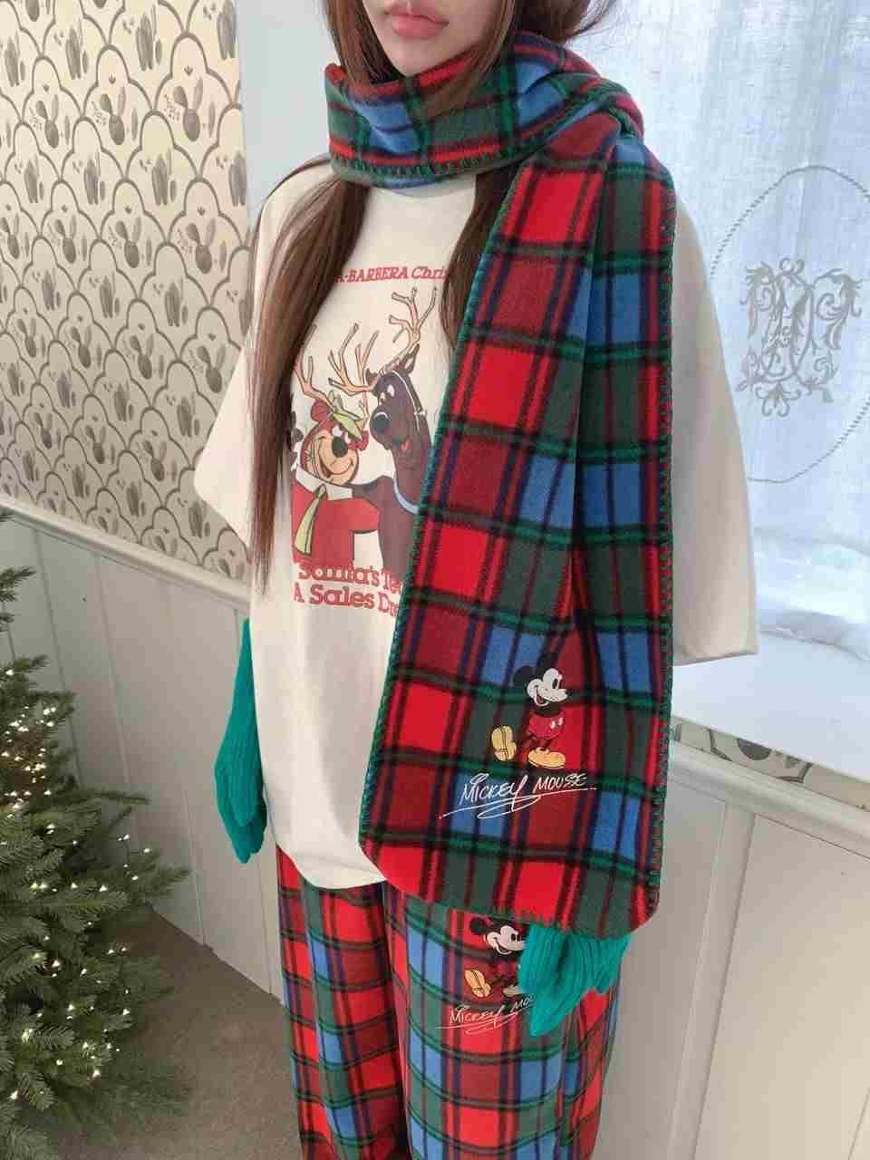 RAMIJ-라미제이-T韓國直郵㊣女士新款25秋冬職業圍巾披肩RAMIJ-라미제이-T圍巾/披肩