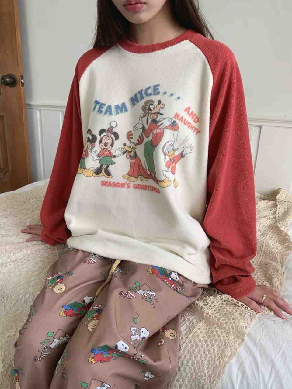 RAMIJ-라미제이-T韓國代購㊣女裝新款時尚25秋冬真品長袖T恤RAMIJ-라미제이-T長袖T恤