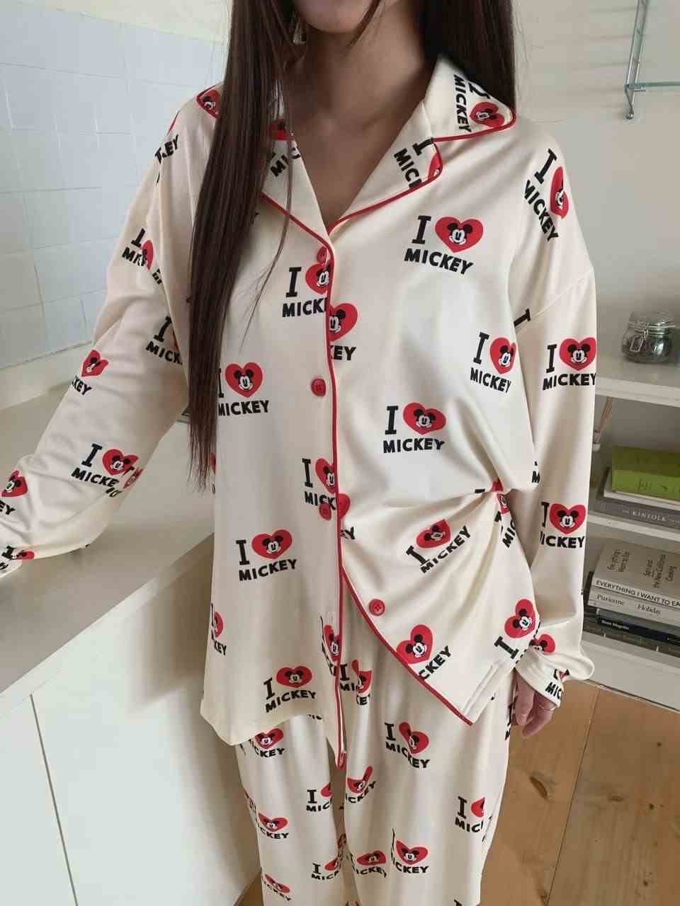 RAMIJ-라미제이-T韓國直郵㊣女裝新款推薦真品人氣25秋冬睡衣RAMIJ-라미제이-T睡衣