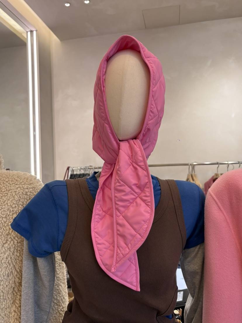 LIVE AID-P東大門㊣代購女士新款熱賣休閑推薦帽子絎縫連帽LIVE AID-P帽子