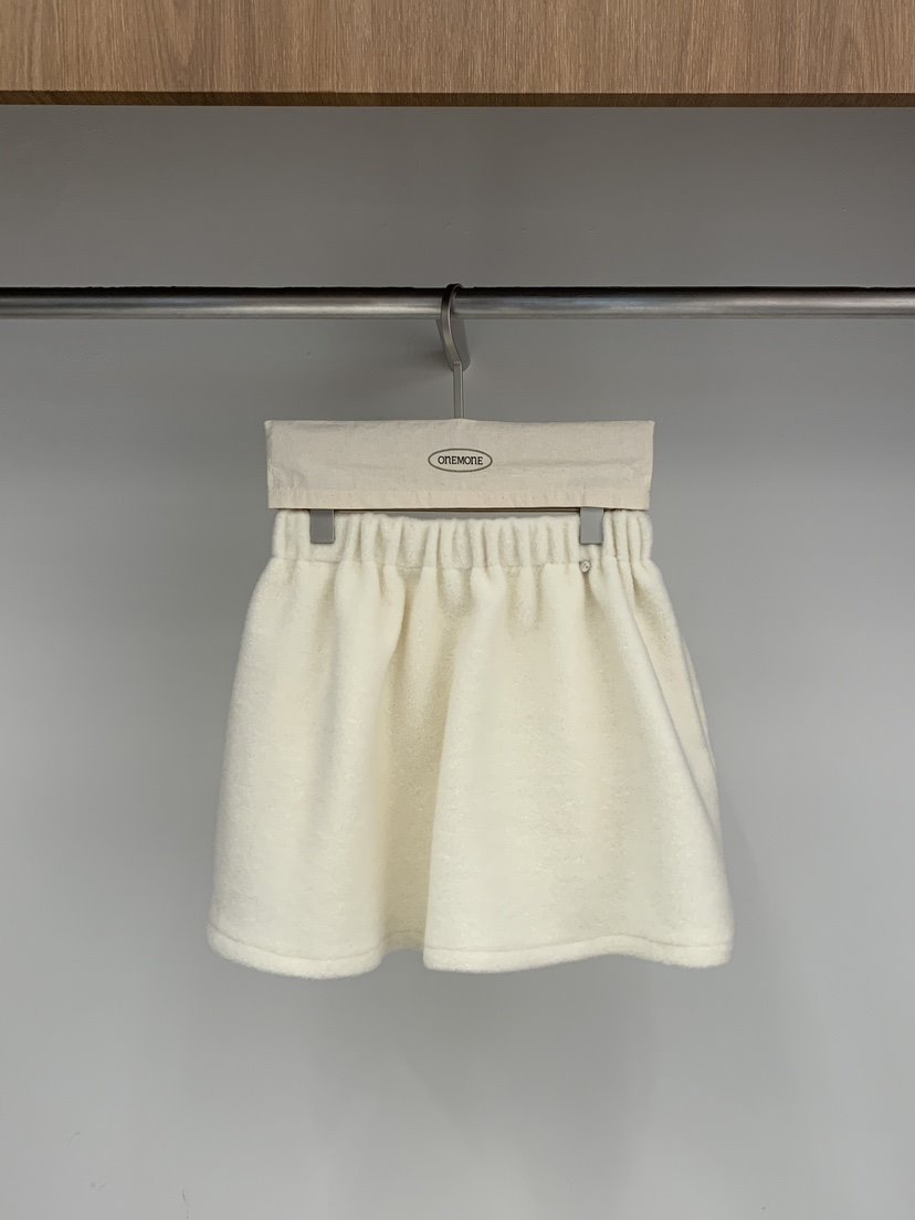 ONE MONE韓國直郵㊣女士新款推薦真品時尚休閑人氣熱賣短裙ONE MONE短裙