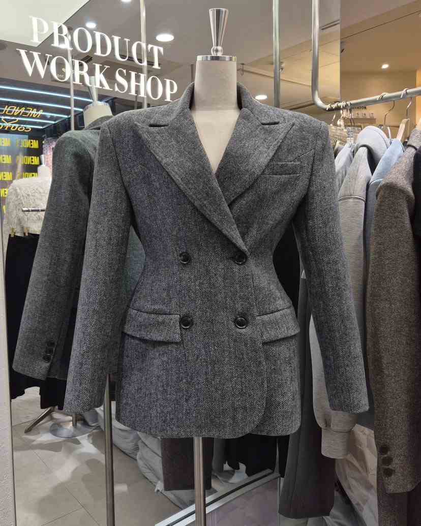 WORK SHOP東大門㊣代購女士新品人氣推薦熱賣真品職業夾克Work_shop夾克