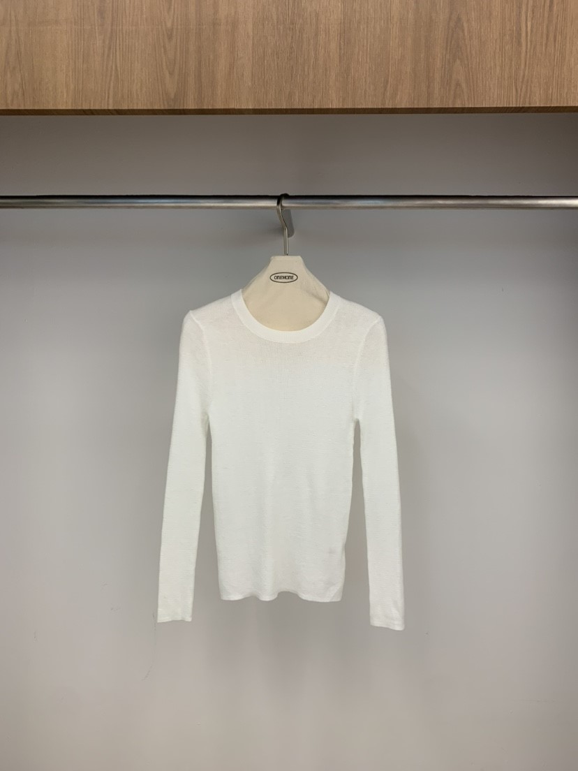 ONE MONE東大門㊣直郵女士新品休閑人氣真品職業長袖T恤天絲ONE MONE長袖T恤